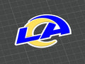 Flat Bill Cap Gift Box - Los Angeles Rams Logo
