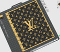 Disc Bound Quilted Notebook Cover - 230mm tall x 185mm Wide