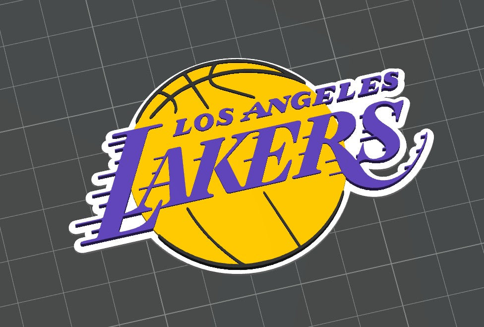 Flat Bill Cap Gift Box - Lakers Cap Logo