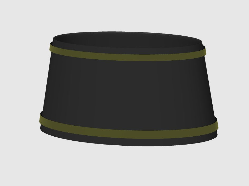 3D Printable Lamp Shade for Puck Light Powered Lamps