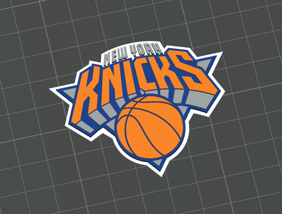 Flat Bill Cap Gift Box - New York Knicks Logo