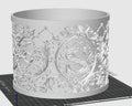 Ornate S Lampshade - 200mm x 150mm