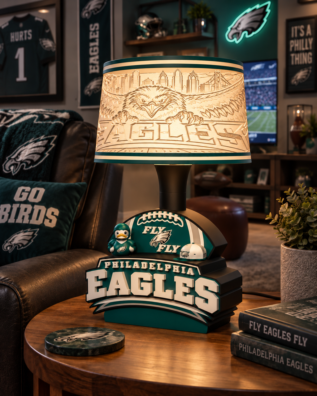 Philadelphia Eagles 4 Lampshade Collection
