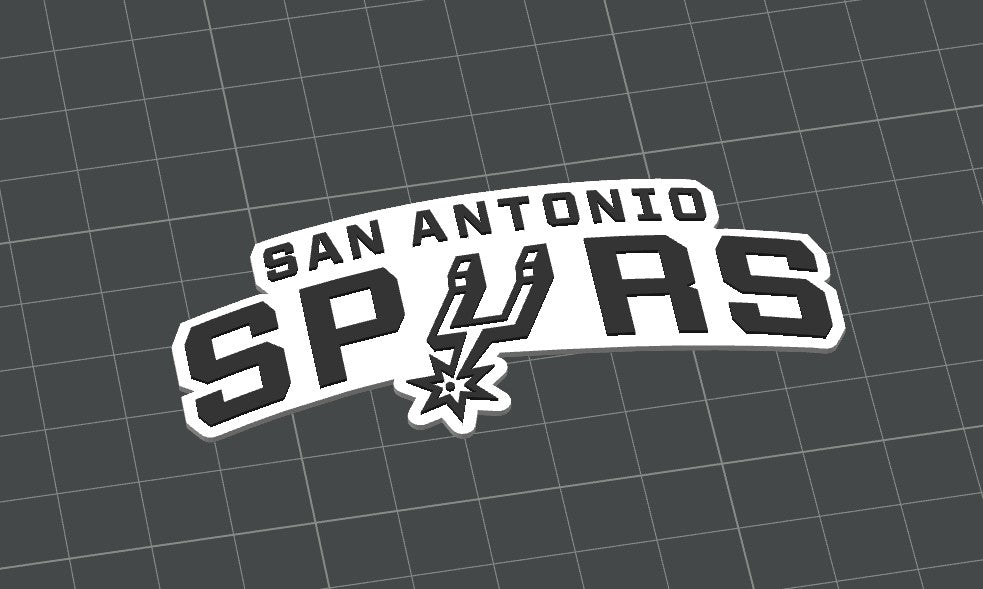 Flat Bill Cap Gift Box - San Antonio Spurs Logo