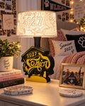 Grad Cap Senior 2027 Lamp Base