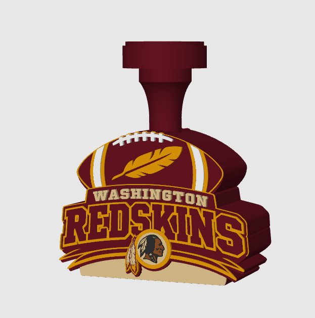 Washington Redskins Lamp Base - Shade Sold Separately