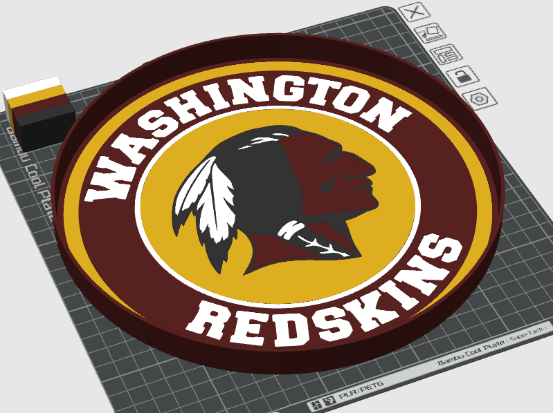 Washington Redskins Trinket Trays - Large & Small