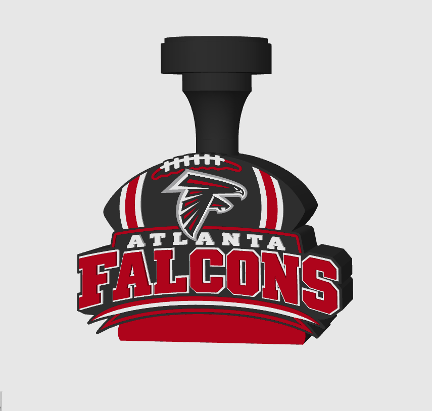 Atlanta Falcons Lamp Base - Lampshade Sold Separately