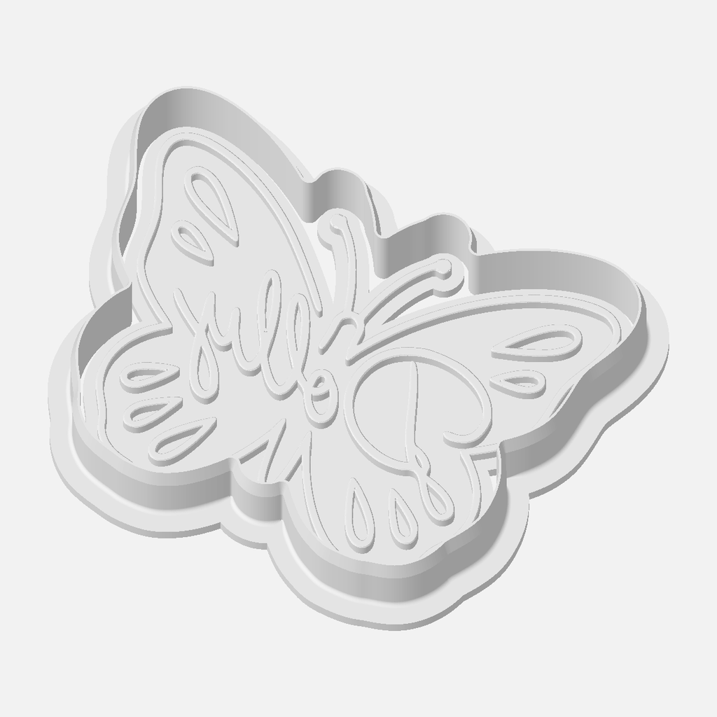 Dolly Cookie Cutter / Stamp Collection - Butterfly