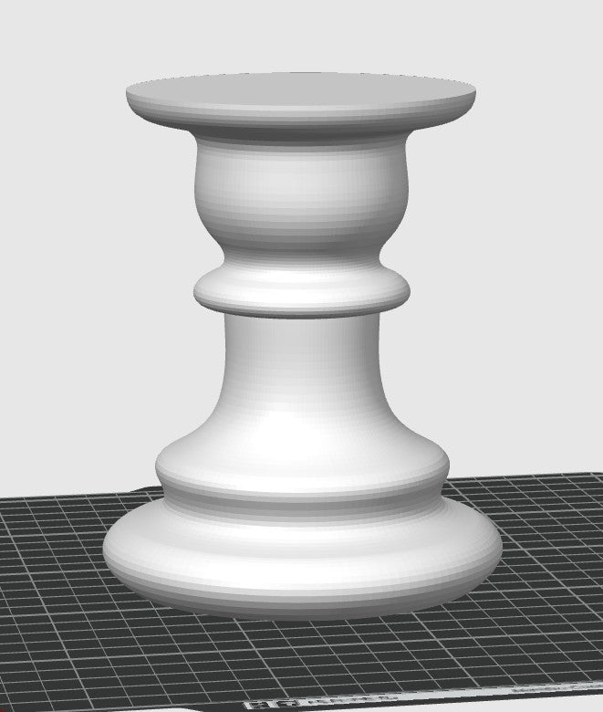 Candle Holder Bases - Set of Three