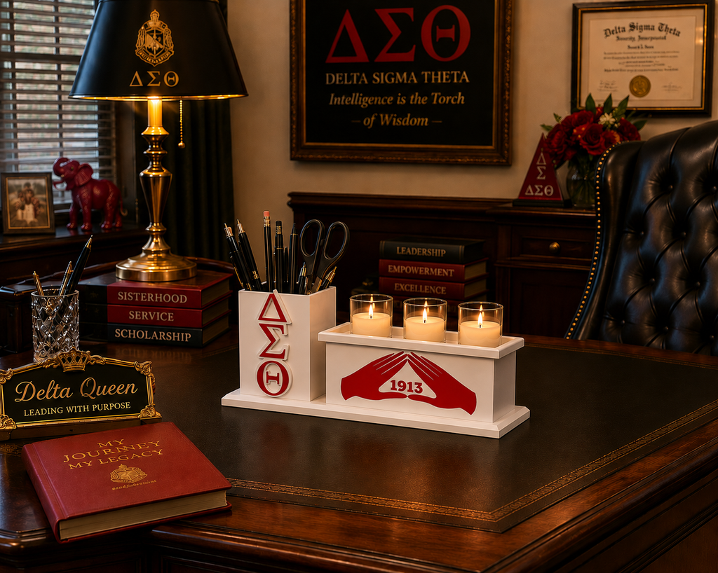 Delta Votive Candle Holder