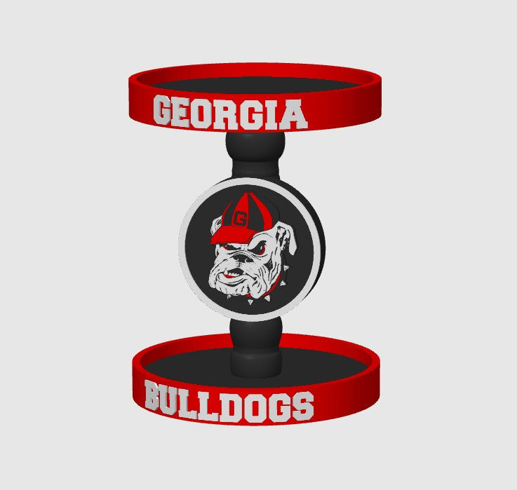 Georgia Bulldog Candle Holder