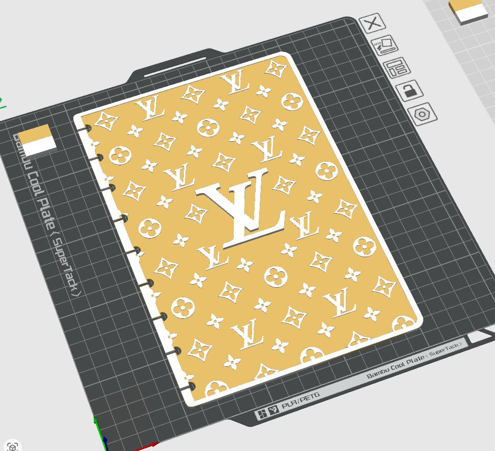 Disc Bound Notebook Covers - 4 Design Collection