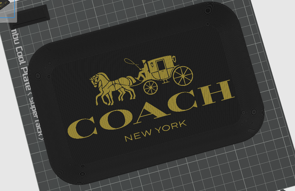 Coach Trinket Tray Collection