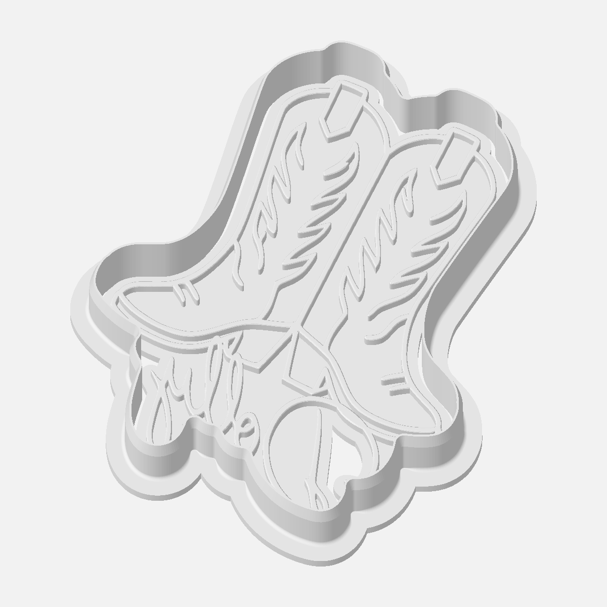 Dolly Cookie Cutter / Stamp Collection - Pair of Boots