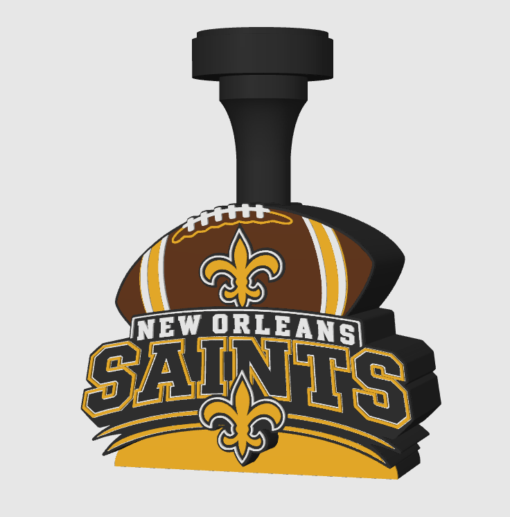 New Orleans Saints - Lamp Base