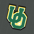 STL3D - University of Oregon Trinket Tray