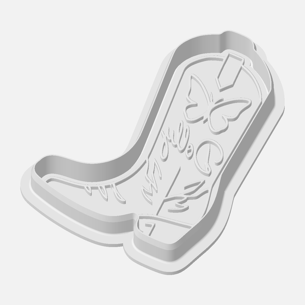 Dolly Cookie Cutter / Stamp Collection - Western Boot