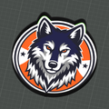 STL3D - Wolves Trinket Tray