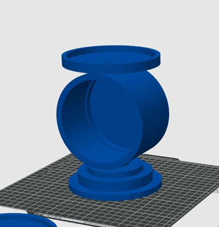 Lithophane Candle Holder