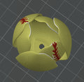 3D Model - Softball / Baseball Tulip