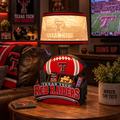 Texas Tech Lamp Base with Lithophane Lampshade