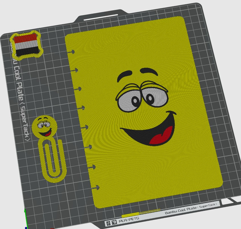 Funny Face Candy Collection - Notebooks, Clipboards & Paper Clips